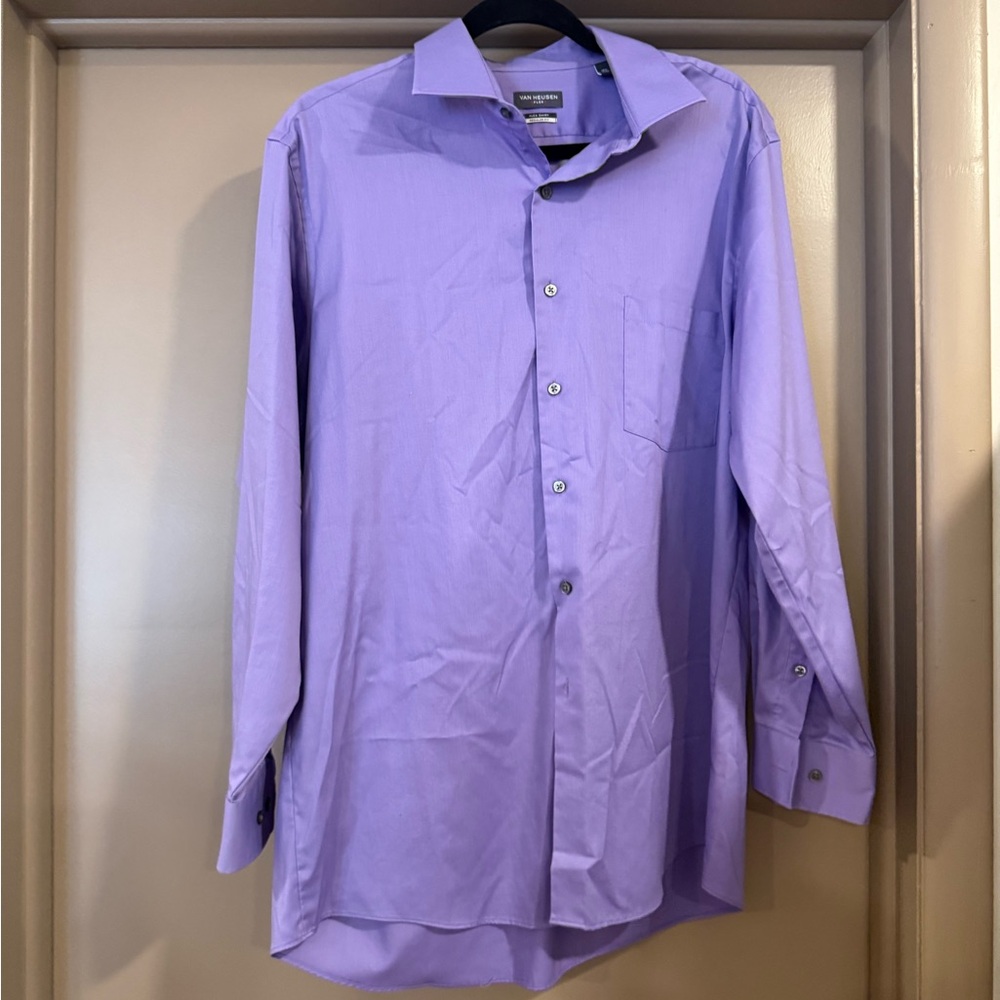 Men's Purple Dress Shirt